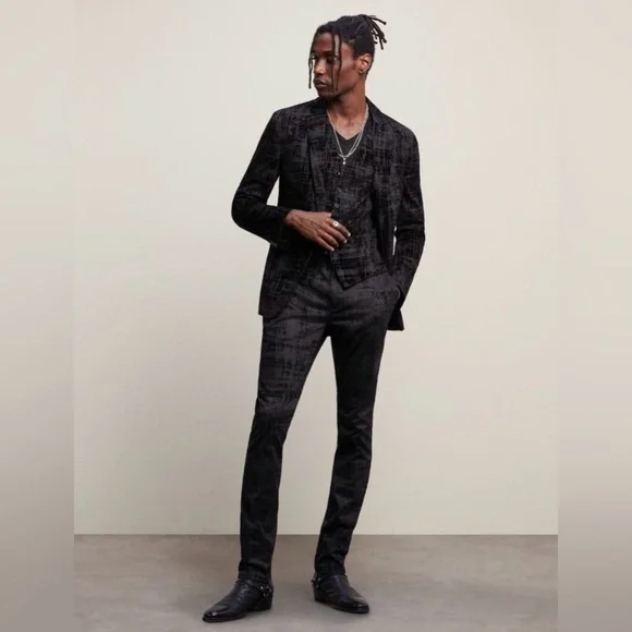 John Varvatos Velvet Jacket Size EU 48 US 38